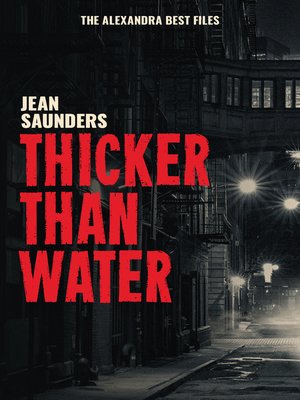cover image of Thicker Than Water